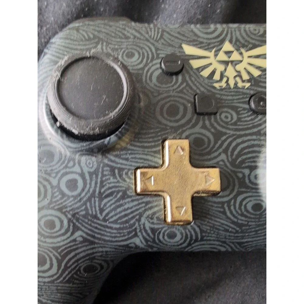 Nintendo Switch Wired Controller PowerA Legend Of Zelda Untested Wire Missing